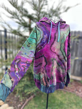 Load image into Gallery viewer, Custom Reverse Geode Hoodie for Marie
