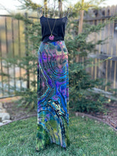 Load image into Gallery viewer, Custom Reverse Geode Maxi Skirt in ‘Abalone’ for Caroline
