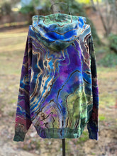 Load image into Gallery viewer, Custom Reverse Geode Hoodie in ‘Abalone’ for Tala
