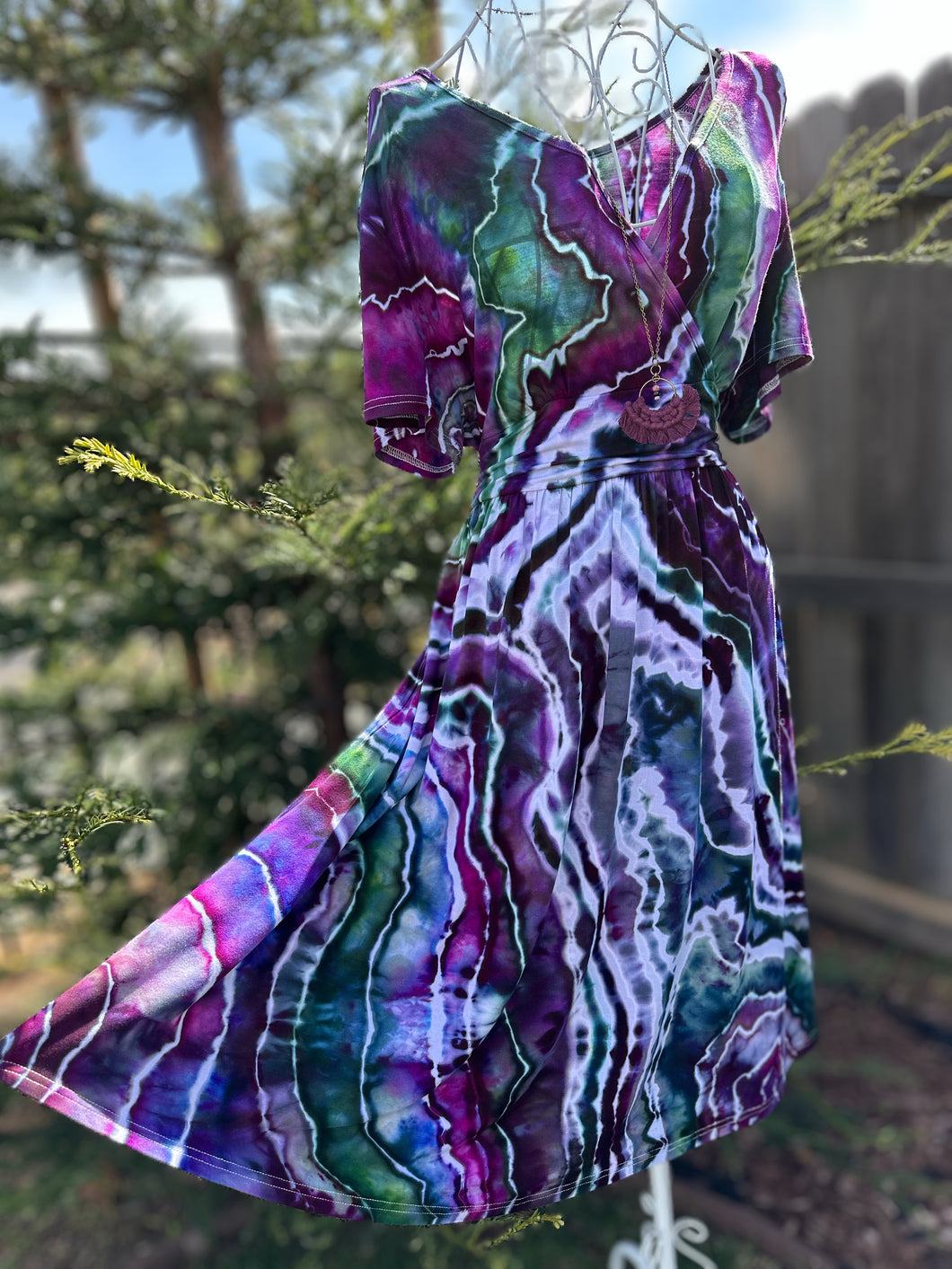 Custom Geode Midi Dress for Dana