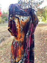 Load image into Gallery viewer, Custom Reverse Geode Surplice Maxi Dress for Lisa
