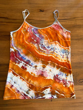 Load image into Gallery viewer, Women’s Medium Geode Spaghetti Strap Tank Top in Color Challenge #34
