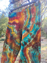 Load image into Gallery viewer, Women’s Large Reverse Geode Leggings in ‘Desert Springs’
