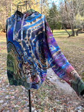 Load image into Gallery viewer, Custom Reverse Geode Hoodie in ‘Abalone’ for Tala
