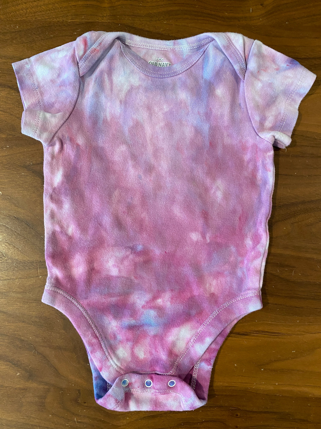 6-12 month Onesie in Lavender Ombré