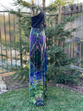 Load image into Gallery viewer, Custom Reverse Geode Maxi Skirt in ‘Abalone’ for Caroline
