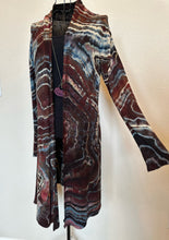 Load image into Gallery viewer, Women’s Medium Reverse Geode Duster Cardigan
