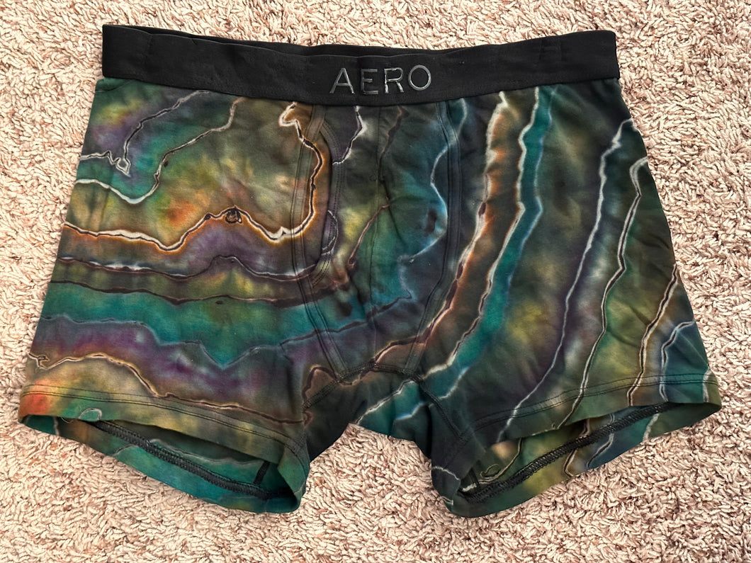 Men’s XL Reverse Geode Boxer Briefs in ‘Starling’