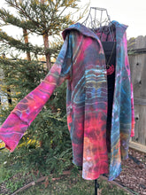 Load image into Gallery viewer, Custom Geode Hooded Sweatshirt Cardigan for Amanda
