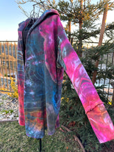 Load image into Gallery viewer, Custom Geode Hooded Sweatshirt Cardigan for Amanda
