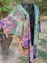 Load image into Gallery viewer, Custom Reverse Geode Kimono in ‘Abalone’ for Denni
