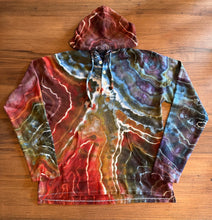 Load image into Gallery viewer, Custom Geode Hooded Henley for Kellie
