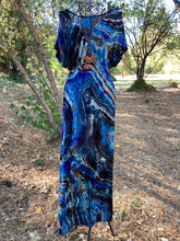 Load image into Gallery viewer, Custom Reverse Geode Surplice Maxi Dress for Jennifer
