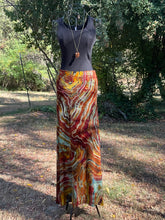 Load image into Gallery viewer, Custom Reverse Geode Maxi Skirt in ‘Boulder Opal’ for Rachael
