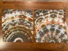 Load image into Gallery viewer, Set of 4 18”x18” Throw Pillow Covers in Golden Brown &amp; Dark Black
