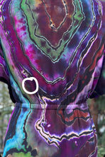 Load image into Gallery viewer, Custom Reverse Geode Surplice Maxi Dress for Nima
